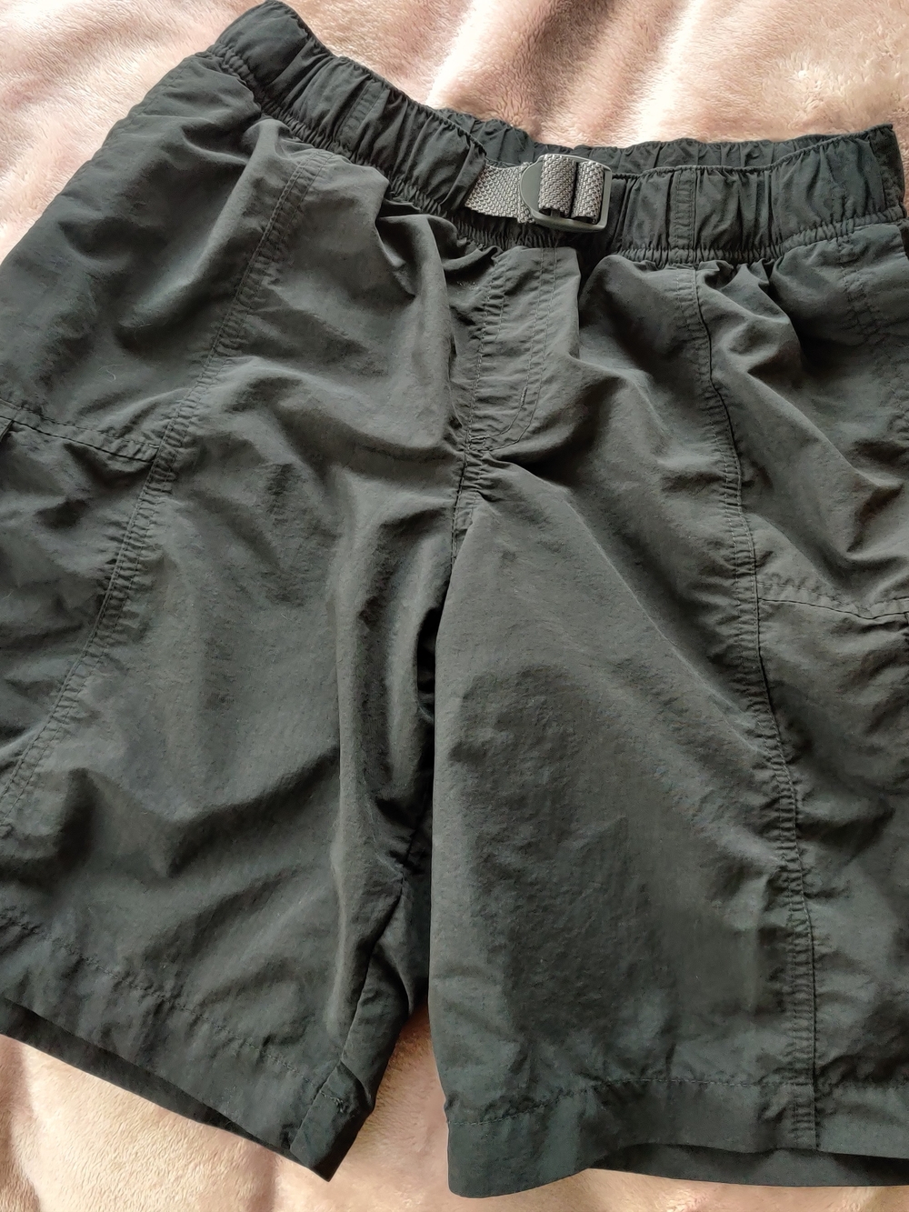 Columbia Hybrid Shorts Men's Black Elastic-Waist Performance XL